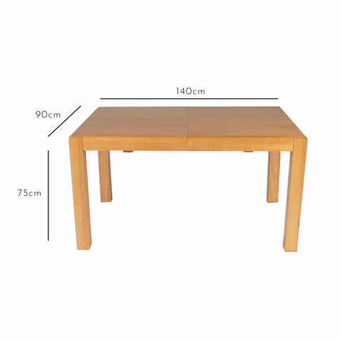 Magnus Extendable Dining Table Oak