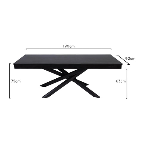 Mesa de comedor Amelia Black