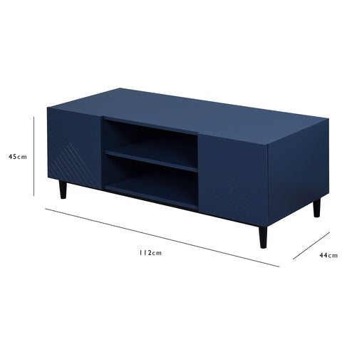 Jack TV-Möbel – blau – Laura James