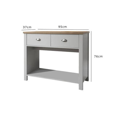 Bampton Grey Konsolentisch